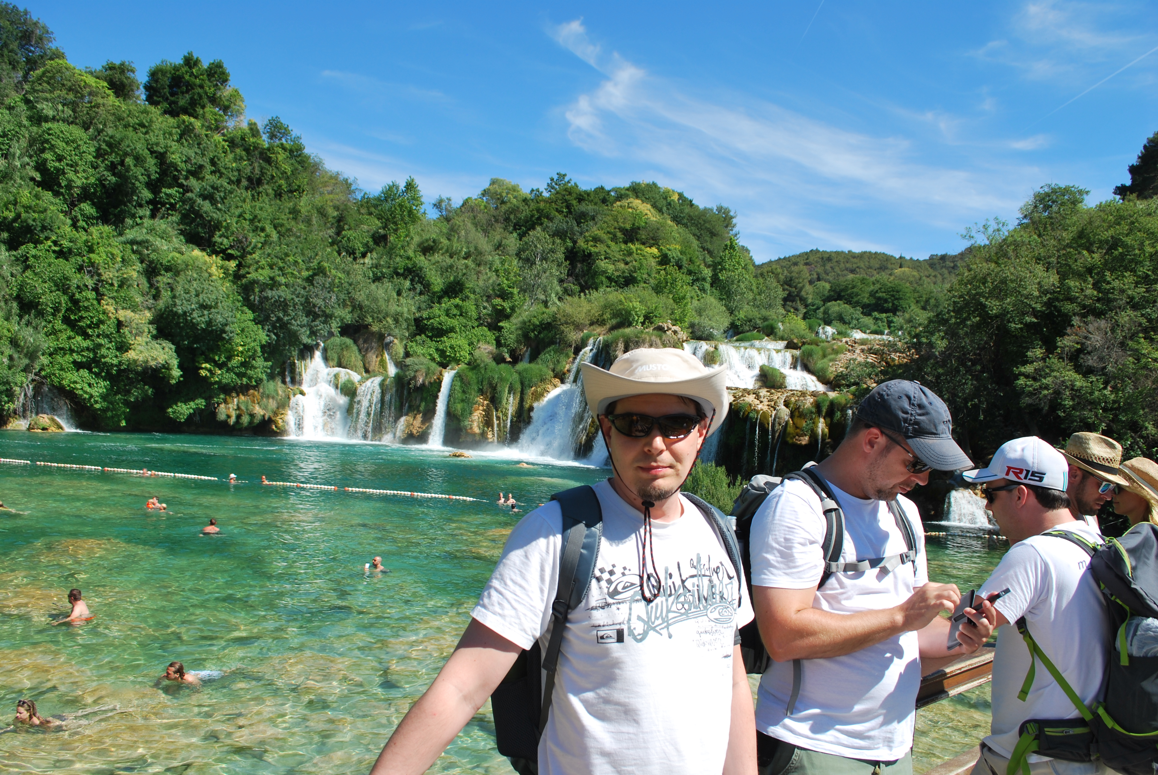 Krka Wasserfälle Kroatien Urlaub Segetörn