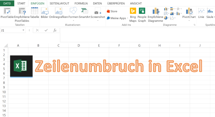 Zeilenumbruch in Excel