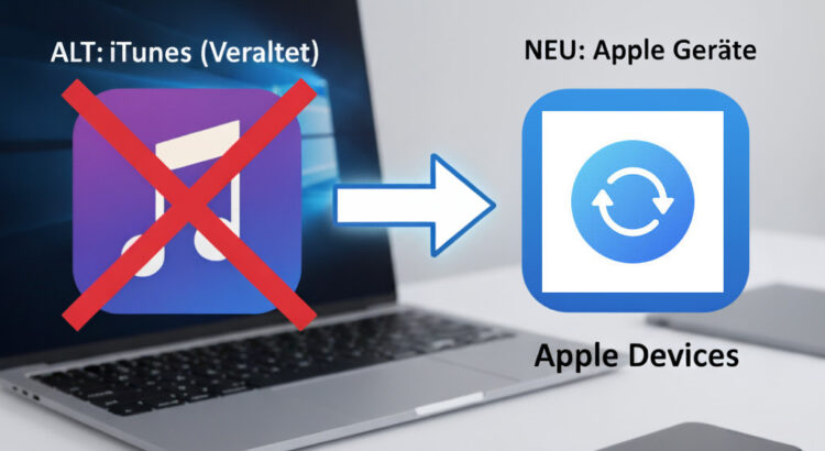 Apple Geräte App statt iTunes für iPhone Backup verwenden
